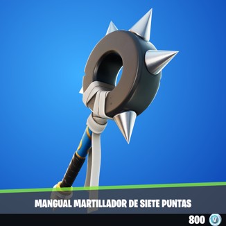 Mangual martillador de siete puntas